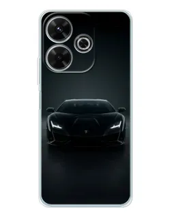 Чехол для Xiaomi Redmi 13x с картинкой «Черный Lamborghini Aventador» Чехол для Xiaomi Redmi 13x с картинкой «Черный Lamborghini Aventador»