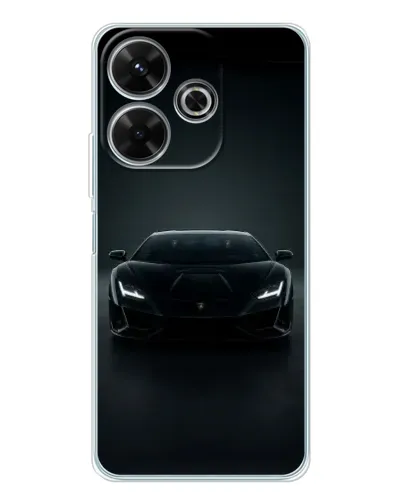 Чехол для Xiaomi Redmi 13x с картинкой «Черный Lamborghini Aventador» Чехол для Xiaomi Redmi 13x с картинкой «Черный Lamborghini Aventador»