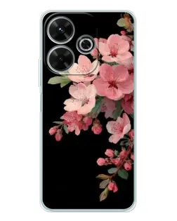 Чехол для Xiaomi Redmi 13x с картинкой «Розовая ветка сакуры»