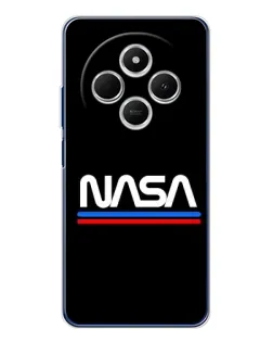 Чехол для Xiaomi Redmi 14C с картинкой «NASA — классика Red Blue» Чехол для Xiaomi Redmi 14C с картинкой «NASA — классика Red Blue»