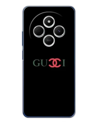 Чехол для Xiaomi Redmi 14C с картинкой «Gucci — красный градиент»