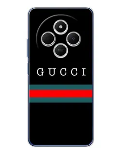 Чехол для Xiaomi Redmi 14C с картинкой «Gucci — красный пояс»