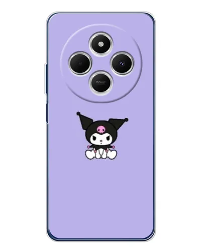Чехол для Xiaomi Redmi 14C с картинкой «Kuromi — фиолетовый минимализм» Чехол для Xiaomi Redmi 14C с картинкой «Kuromi — фиолетовый минимализм»