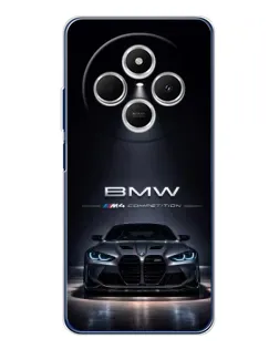 Чехол для Xiaomi Redmi 14C с картинкой «BMW сквозь ночной город» Чехол для Xiaomi Redmi 14C с картинкой «BMW сквозь ночной город»