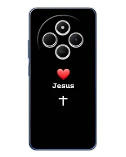 Чохол для Xiaomi Redmi 14C з картинкою «Серце - Jesus»