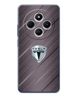 Чехол для Xiaomi Redmi 14C с картинкой «Металлическая текстура Tesla» Чехол для Xiaomi Redmi 14C с картинкой «Металлическая текстура Tesla»