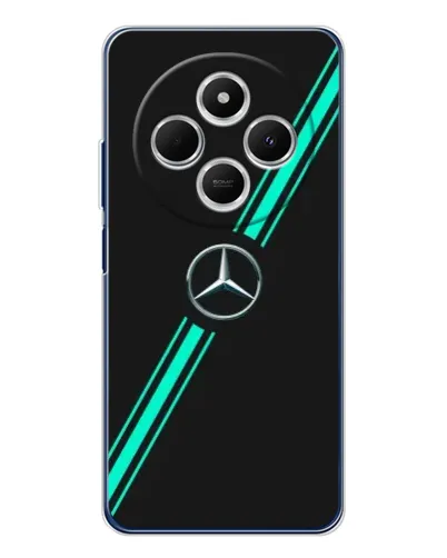 Чехол для Xiaomi Redmi 14C с картинкой «Спортивные линии Mercedes» Чехол для Xiaomi Redmi 14C с картинкой «Спортивные линии Mercedes»