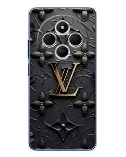 Чехол для Xiaomi Redmi 14R 5G с картинкой «Кожаная текстура LV»