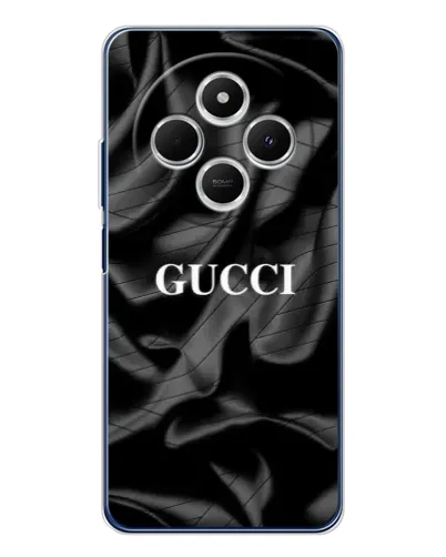 Чехол для Xiaomi Redmi 14R 5G с картинкой «Gucci — шелковые волны»