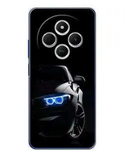 Чехол для Xiaomi Redmi 14R 5G с картинкой «BMW — ночной взгляд» Чехол для Xiaomi Redmi 14R 5G с картинкой «BMW — ночной взгляд»