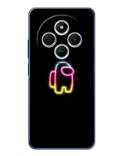 Чехол для Xiaomi Redmi 14R 5G с картинкой «Among Us градиент»