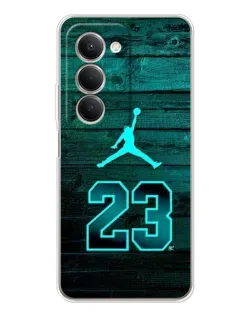 Чехол для Xiaomi Redmi 15 5G с картинкой «Jordan Cyan 23»