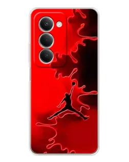 Чехол для Xiaomi Redmi 15 5G с картинкой «Jordan Red Smoke»