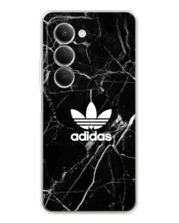 Чехол для Xiaomi Redmi 15 5G с картинкой «Белый мрамор Adidas»