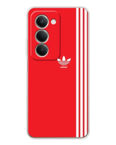 Чехол для Xiaomi Redmi 15 5G с картинкой «Красный минимализм Adidas» Чехол для Xiaomi Redmi 15 5G с картинкой «Красный минимализм Adidas»