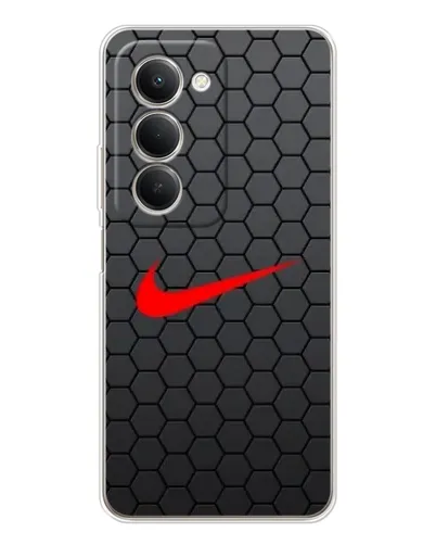 Чехол для Xiaomi Redmi 15 5G с картинкой «Nike — карбоновая сетка»