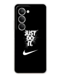 Чехол для Xiaomi Redmi 15 5G с картинкой «Текстовый принт Nike»