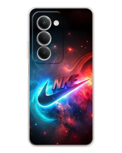 Чехол для Xiaomi Redmi 15 5G с картинкой «Огненный логотип Nike»
