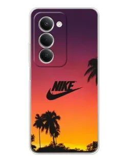 Чехол для Xiaomi Redmi 15 5G с картинкой «Nike на закате солнца»