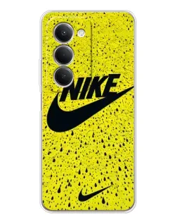 Чехол для Xiaomi Redmi 15 5G с картинкой «Желтый текстурный Nike»