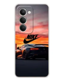 Чехол для Xiaomi Redmi 15 5G с картинкой «Nike и суперкар»