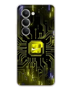 Чехол для Xiaomi Redmi 15 5G с картинкой «Nike — золотая искра»