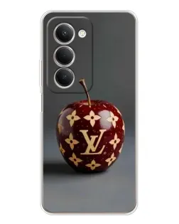 Чехол для Xiaomi Redmi 15 5G с картинкой «Красное яблоко LV»