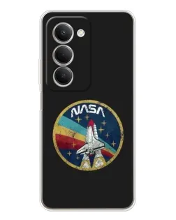 Чехол для Xiaomi Redmi 15 5G с картинкой «NASA — эмблема миссии» Чехол для Xiaomi Redmi 15 5G с картинкой «NASA — эмблема миссии»
