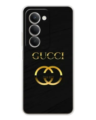 Чохол для Xiaomi Redmi 15 5G з картинкою «Золотий логотип Gucci» Чохол для Xiaomi Redmi 15 5G з картинкою «Золотий логотип Gucci»