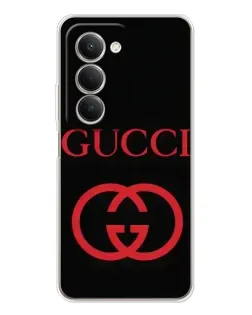 Чохол для Xiaomi Redmi 15 5G з картинкою «Gucci — червоний логотип»