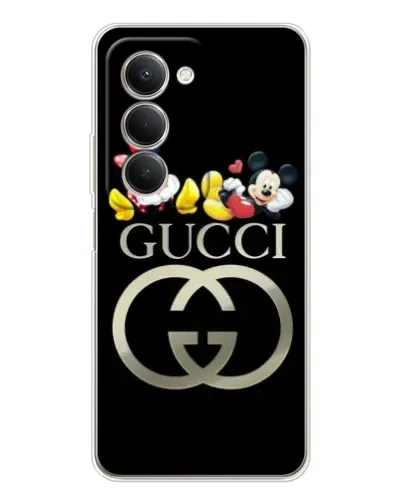 Чохол для Xiaomi Redmi 15 5G з картинкою «Gucci — герої Disney» Чохол для Xiaomi Redmi 15 5G з картинкою «Gucci — герої Disney»