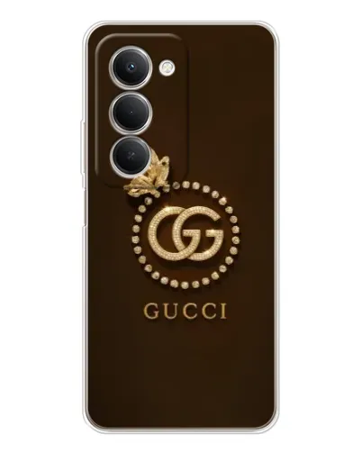 Чохол для Xiaomi Redmi 15 5G з картинкою «Gucci — золотий метелик» Чохол для Xiaomi Redmi 15 5G з картинкою «Gucci — золотий метелик»
