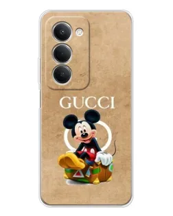 Чохол для Xiaomi Redmi 15 5G з картинкою «Міккі Маус Gucci — крафт»