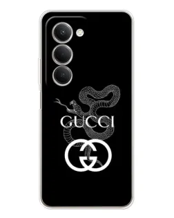 Чохол для Xiaomi Redmi 15 5G з картинкою «Gucci — срібна змія»