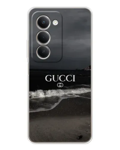 Чохол для Xiaomi Redmi 15 5G з картинкою «Gucci — морський прибій» Чохол для Xiaomi Redmi 15 5G з картинкою «Gucci — морський прибій»