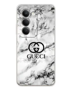 Чохол для Xiaomi Redmi 15 5G з картинкою «Gucci — мармуровий шик»