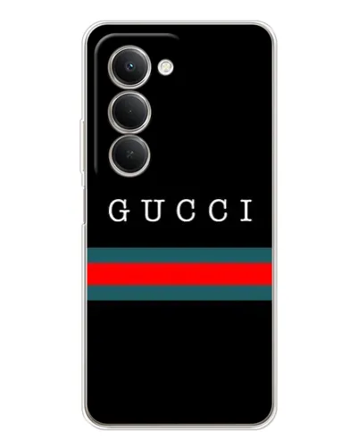 Чохол для Xiaomi Redmi 15 5G з картинкою «Gucci — червоний пояс» Чохол для Xiaomi Redmi 15 5G з картинкою «Gucci — червоний пояс»