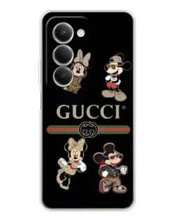 Чехол для Xiaomi Redmi 15 5G с картинкой «Gucci — герои Disney и монограмма» Чехол для Xiaomi Redmi 15 5G с картинкой «Gucci — герои Disney и монограмма»