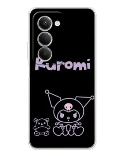 Чехол для Xiaomi Redmi 15 5G с картинкой «Kuromi — черный минимализм» Чехол для Xiaomi Redmi 15 5G с картинкой «Kuromi — черный минимализм»