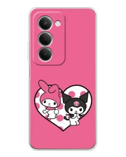 Чехол для Xiaomi Redmi 15 5G с картинкой «Kuromi и My Melody» Чехол для Xiaomi Redmi 15 5G с картинкой «Kuromi и My Melody»