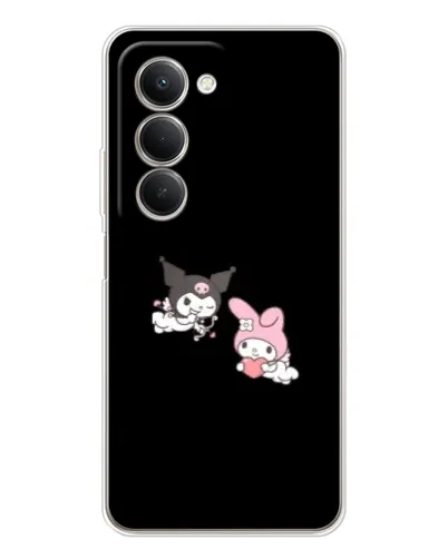 Чехол для Xiaomi Redmi 15 5G с картинкой «My Melody и Kuromi»