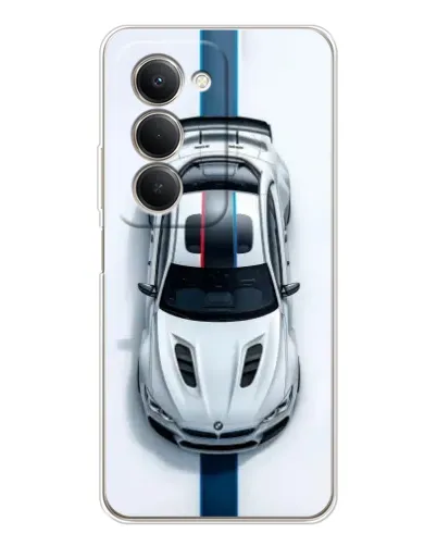 Чехол для Xiaomi Redmi 15 5G с картинкой «Вид сверху — BMW M»