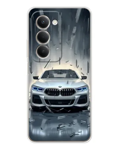 Чехол для Xiaomi Redmi 15 5G с картинкой «BMW в свете фар»