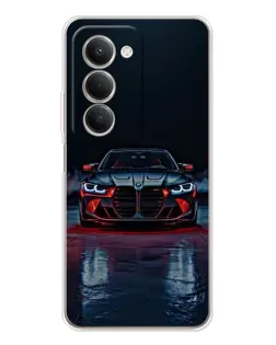 Чехол для Xiaomi Redmi 15 5G с картинкой «BMW на мокрой дороге»