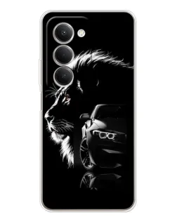 Чехол для Xiaomi Redmi 15 5G с картинкой «BMW и лев»