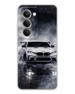 Чехол для Xiaomi Redmi 15 5G с картинкой «BMW сквозь туман»