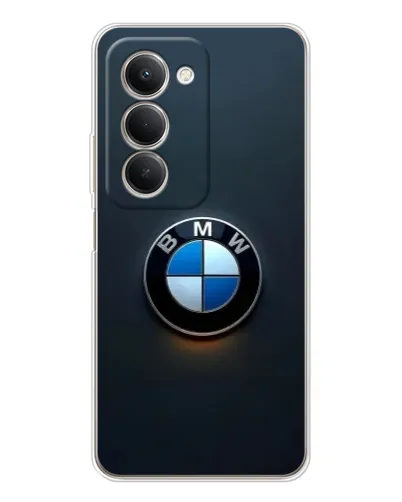 Чехол для Xiaomi Redmi 15 5G с картинкой «Логотип BMW — минимализм»