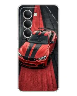 Чехол для Xiaomi Redmi 15 5G с картинкой «BMW на красной дорожке»