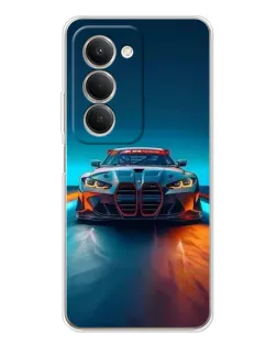 Чехол для Xiaomi Redmi 15 5G с картинкой «BMW — огни неона» Чехол для Xiaomi Redmi 15 5G с картинкой «BMW — огни неона»