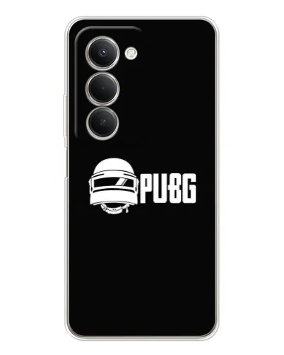 Чехол для Xiaomi Redmi 15 5G с картинкой «PUBG — классический лого»